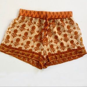 Shein floral print shorts size small